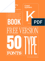 Typography Cardbook Free Version