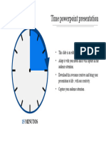 21437-time powerpoint template-Blue