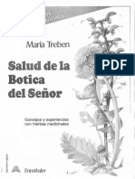 MARIA TREBEN Salud de La Botica Del Señor