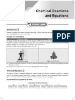 Chemical Reactions and Equations - Study Module