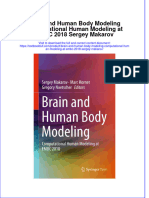 Download pdf Brain And Human Body Modeling Computational Human Modeling At Embc 2018 Sergey Makarov ebook full chapter 