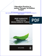 Download full chapter Brief Narrative Practice In Single Session Therapy 1St Edition Cooper 2 pdf docx