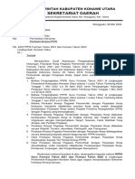 Surat Permintaan Dokumen Penilaian Kinerja PPPK Formasi 2021 & 2022 Kab. Konawe Utara