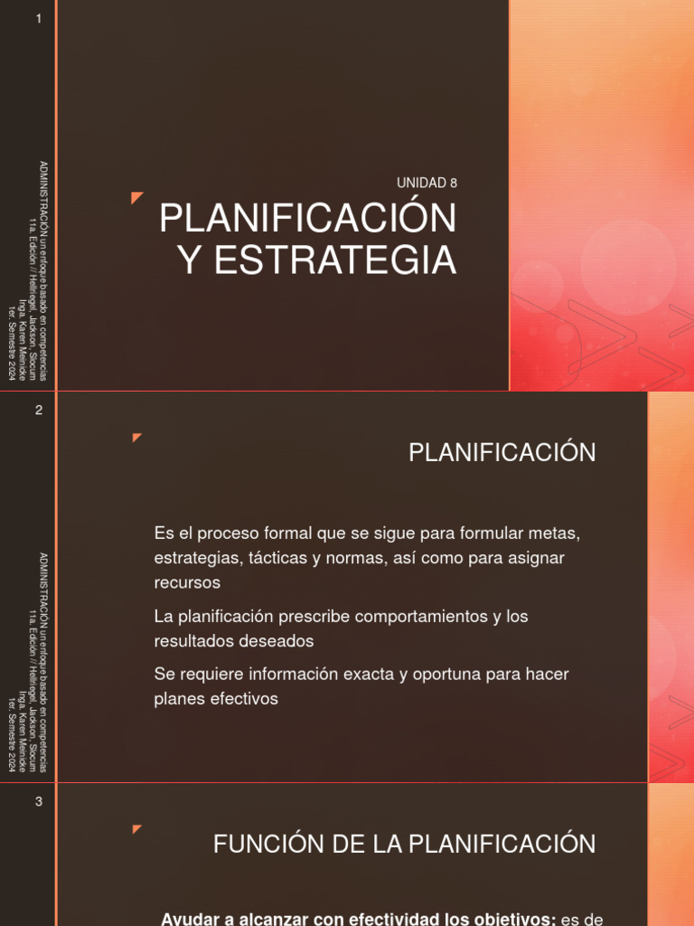 Estrategias de Planificación Efectiva | PDF | Planificación ...
