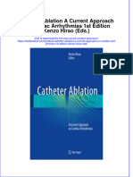 Download textbook Catheter Ablation A Current Approach On Cardiac Arrhythmias 1St Edition Kenzo Hirao Eds ebook all chapter pdf 