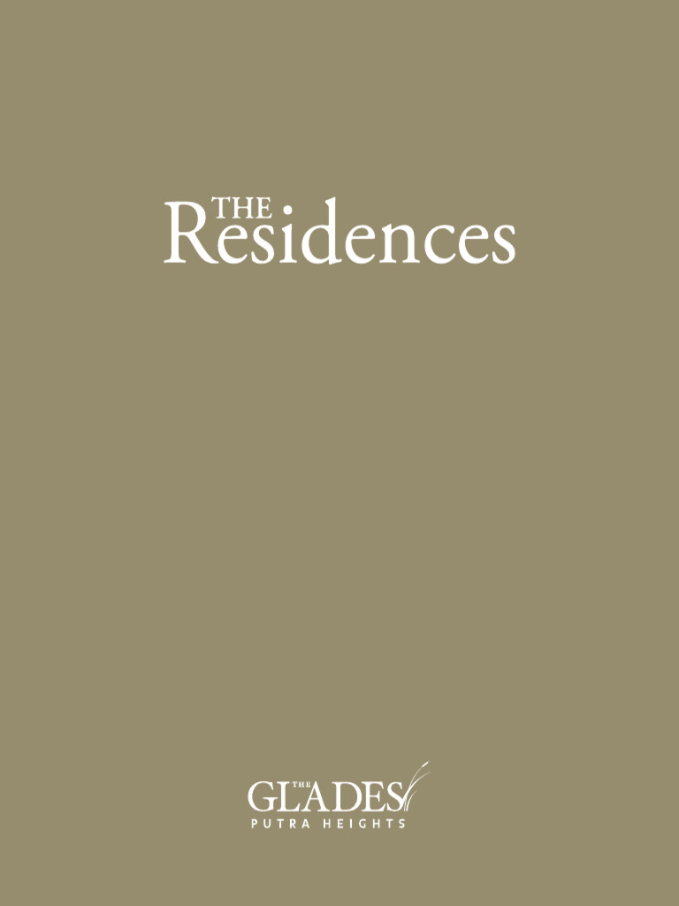 The Residences E-Brochure | PDF | Tile | Interior Design
