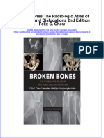 PDF Broken Bones The Radiologic Atlas of Fractures and Dislocations 2Nd Edition Felix S Chew Ebook Full Chapter