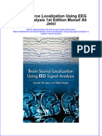 Textbook Brain Source Localization Using Eeg Signal Analysis 1St Edition Munsif Ali Jatoi Ebook All Chapter PDF