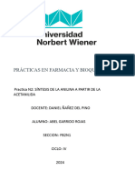 Prácticas N2 en Farmacia y Bioquímica Ii