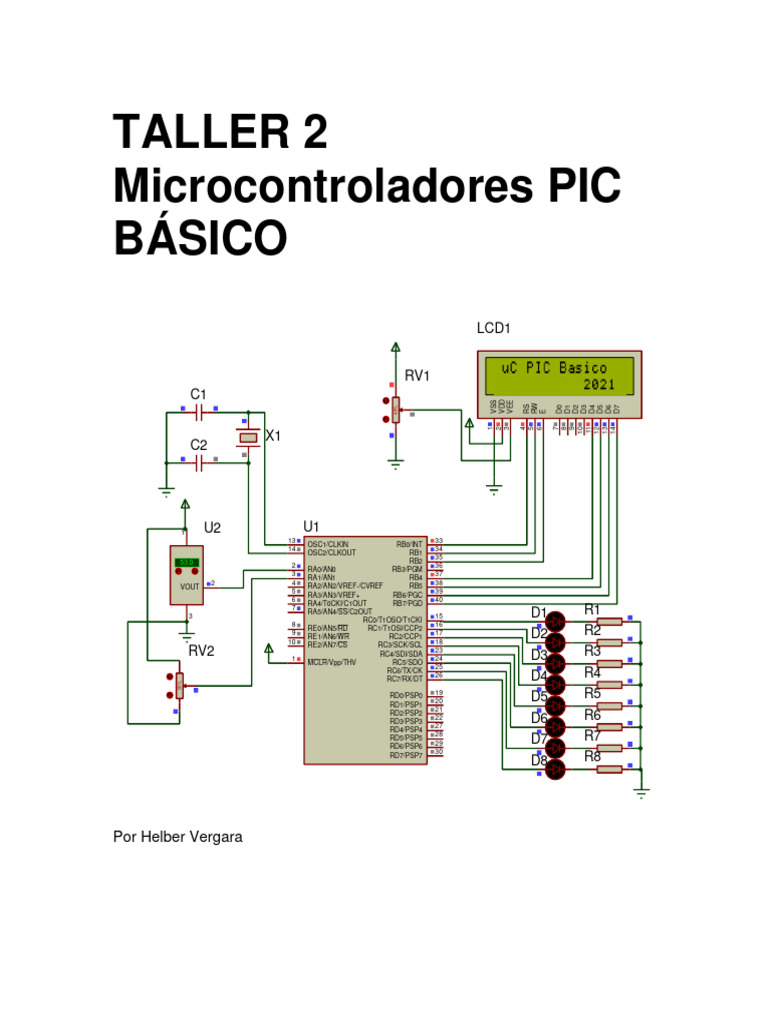Taller 2 Pic Básico | PDF | Poco | Sensor