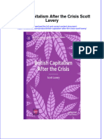 Download textbook British Capitalism After The Crisis Scott Lavery ebook all chapter pdf 