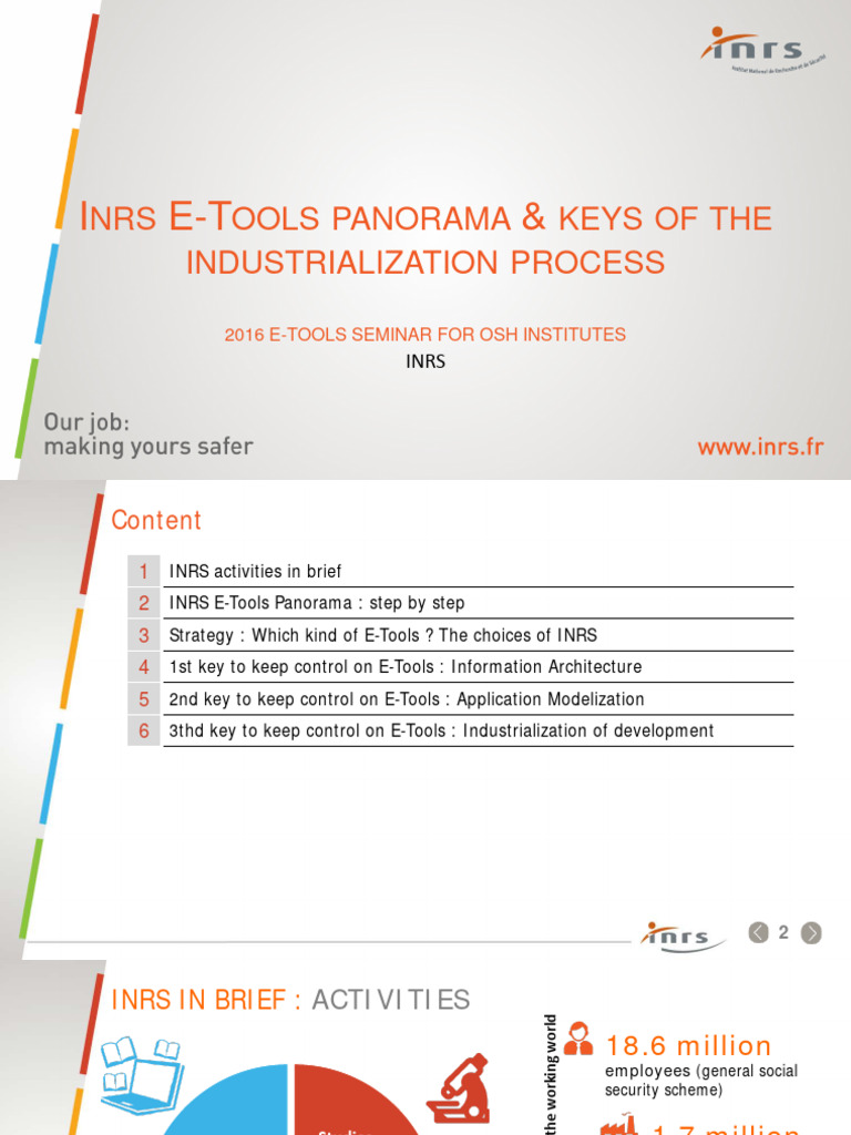 INRS | PDF | Mobile App | Application Software