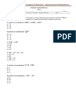 Prueba de Raíces Pie