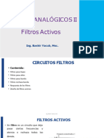 Clase Filtros Activos