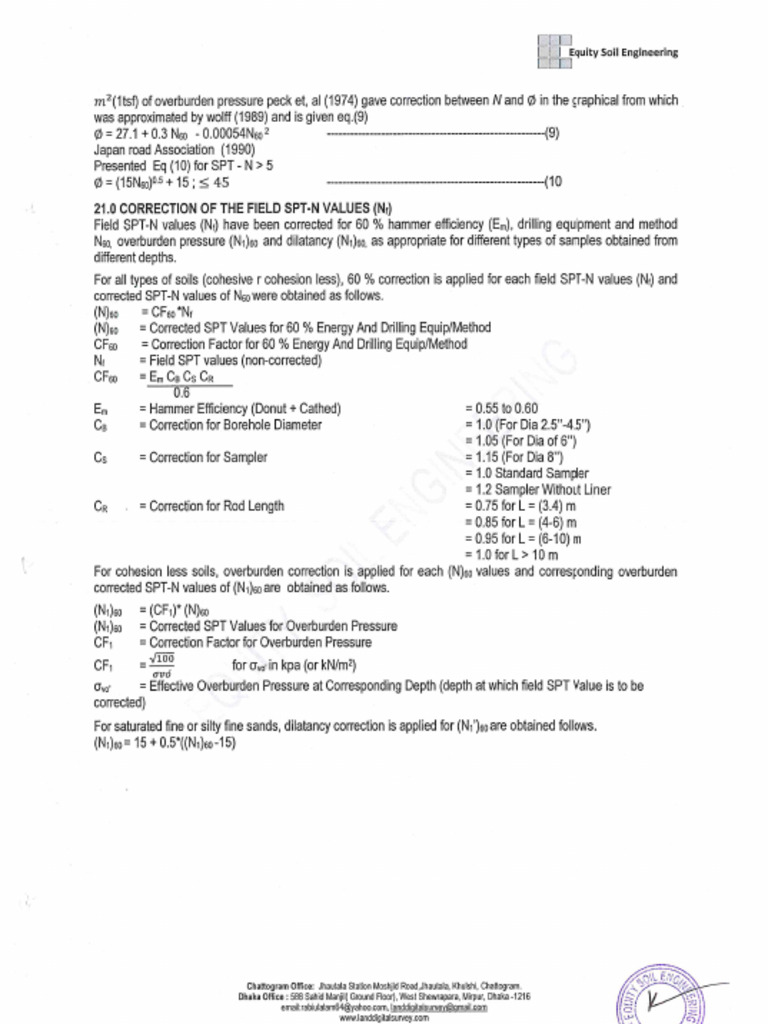 AFSL Godown Soil Test - Part - 5 | PDF