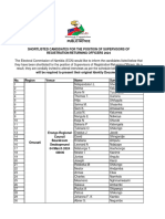 Public Notice - Supervisors of Registration Returning Officers Candidates Interviews SUP24 1