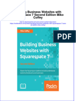 Download full chapter Building Business Websites With Squarespace 7 Second Edition Miko Coffey pdf docx