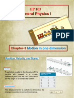 Ch3 - Motion in 1D