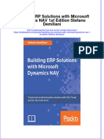 Download textbook Building Erp Solutions With Microsoft Dynamics Nav 1St Edition Stefano Demiliani ebook all chapter pdf 