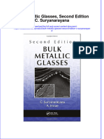 Download textbook Bulk Metallic Glasses Second Edition C Suryanarayana ebook all chapter pdf 