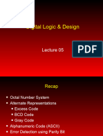 Digital Logic Design - CS302 Power Point Slides Lecture 05