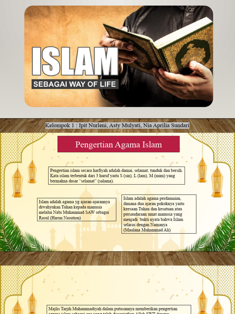 Islam Sebagai Way of Life | PDF