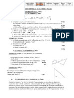 Mathematiques - Ces de Bertoua 2 - Classe 3e - Séquence 2 - 2021 Cameroun