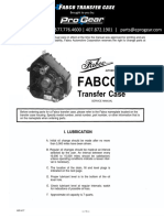 TRANSFER Fabco TC 38 Service Manual