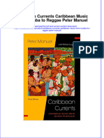 Download pdf Caribbean Currents Caribbean Music From Rumba To Reggae Peter Manuel ebook full chapter 