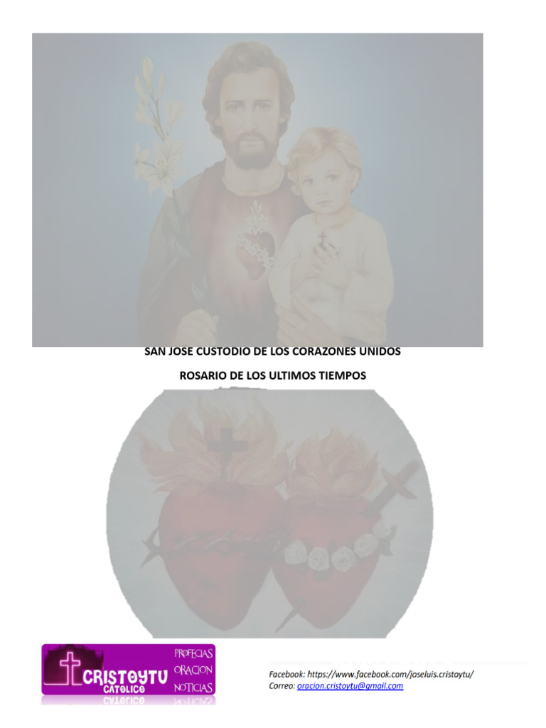 Rosario de Ultimos Tiempos SAN JOSE | PDF | María, madre de Jesús
