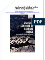 Textbook Changing Contours of Criminal Justice 1St Edition Mary Bosworth Ebook All Chapter PDF
