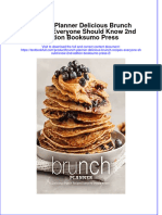 Download pdf Brunch Planner Delicious Brunch Recipes Everyone Should Know 2Nd Edition Booksumo Press 2 ebook full chapter 
