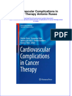Textbook Cardiovascular Complications in Cancer Therapy Antonio Russo Ebook All Chapter PDF