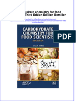 Textbook Carbohydrate Chemistry For Food Scientists Third Edtion Edition Bemiller Ebook All Chapter PDF