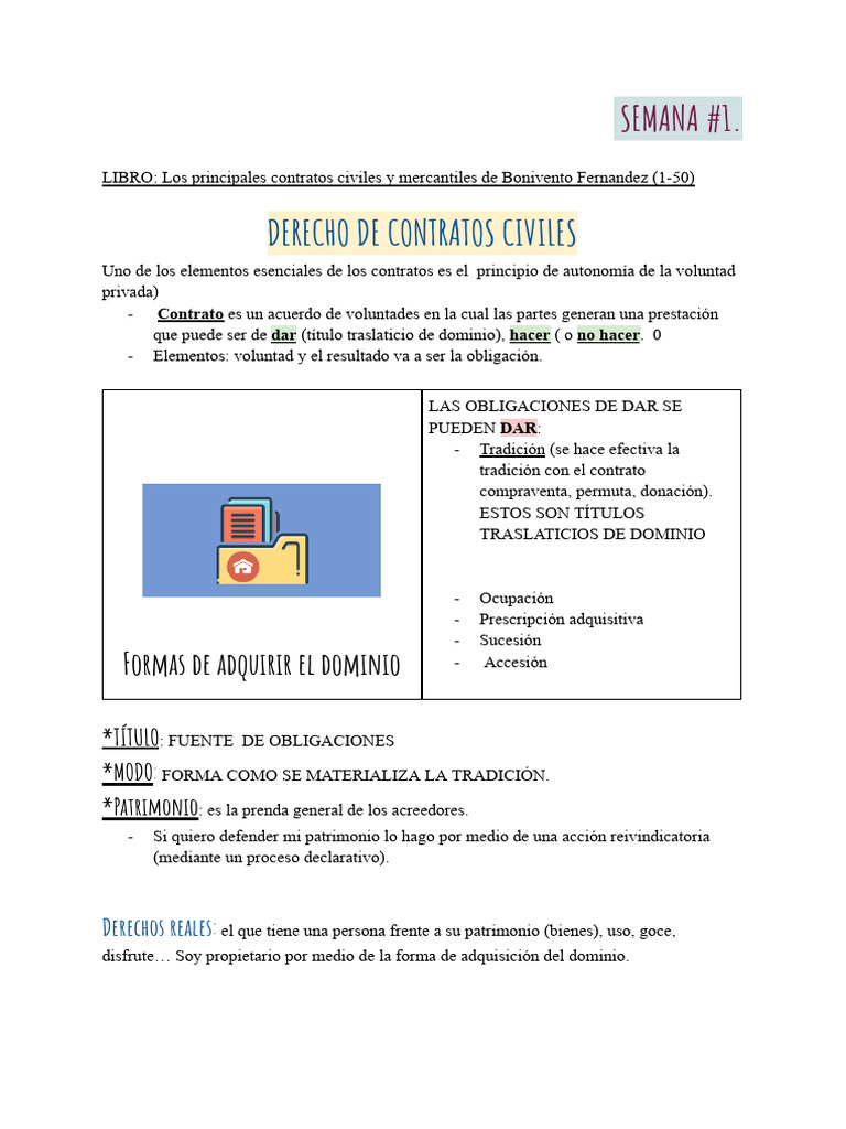 Contratos Civiles PDF Propiedad Pagos