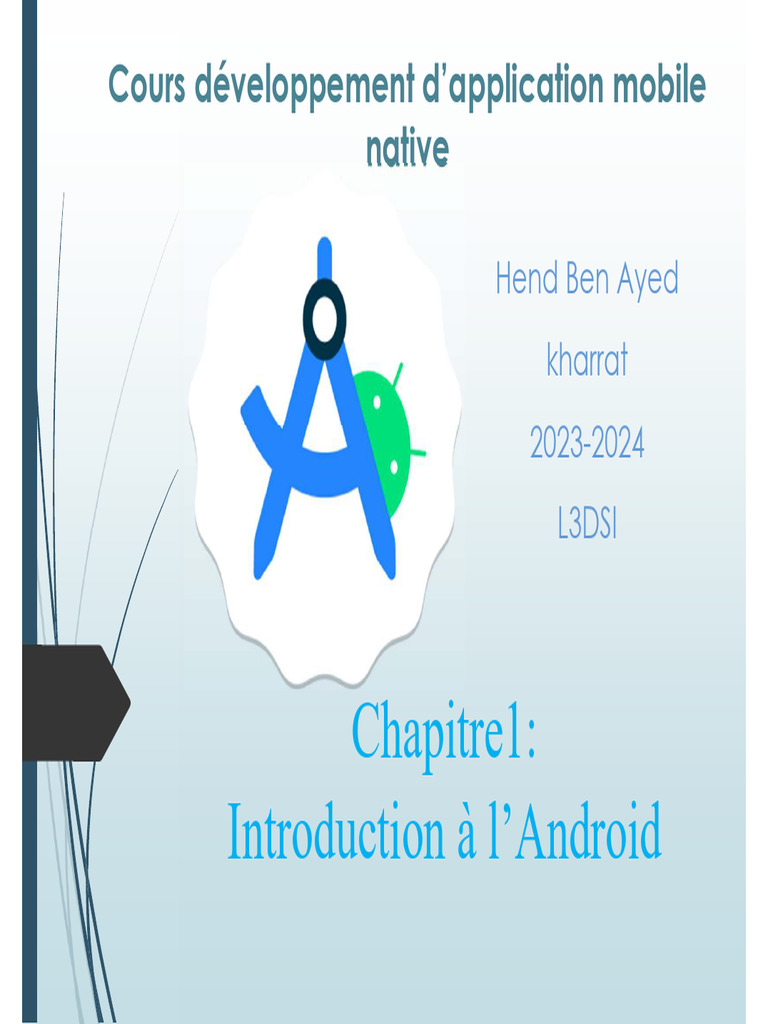 Introduction au développement Android 14 | PDF | Android (Système d ...