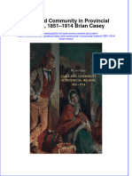 Textbook Class and Community in Provincial Ireland 1851 1914 Brian Casey Ebook All Chapter PDF
