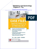 Download textbook Case Files Obstetrics And Gynecology Eugene C Toy ebook all chapter pdf 