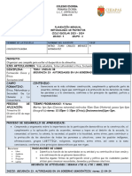 Planeación mensual abril  2024 4to Cívica y sociemocional