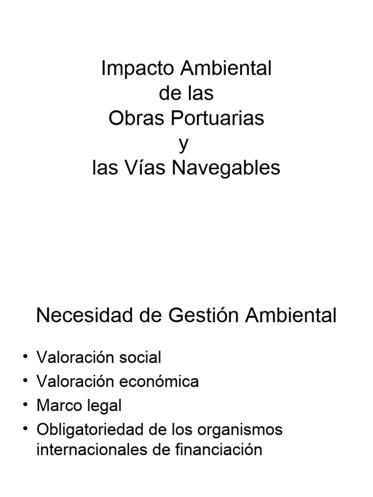 Impacto Ambiental 2024 | PDF | Entorno natural | Evaluación de impacto ...