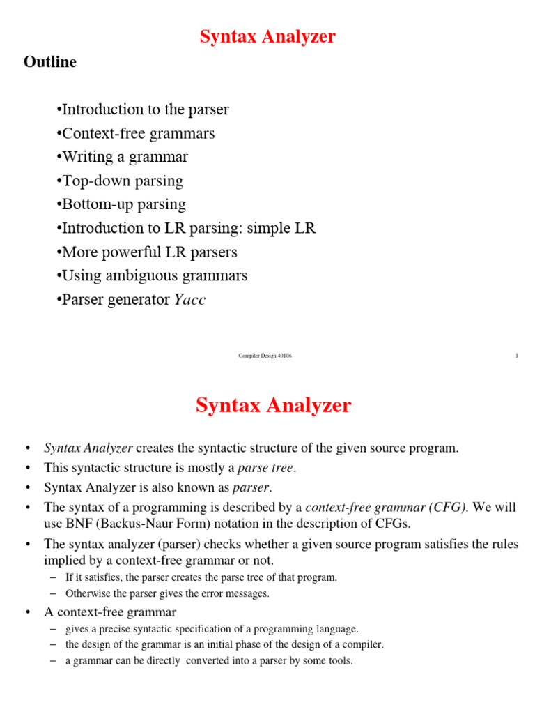 Syntax analyzer rnp19 unit 2 pdf parsing language mechanics