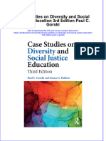 Download full chapter Case Studies On Diversity And Social Justice Education 3Rd Edition Paul C Gorski pdf docx