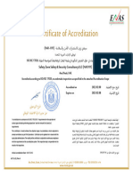 ENAS Certificate - NAI 011