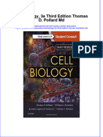 Textbook Cell Biology 3E Third Edition Thomas D Pollard MD Ebook All Chapter PDF