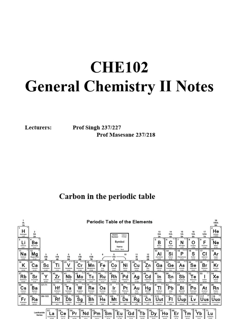 Organic Chemistry: Carbon Compounds Overview | PDF | Alkene | Alkane
