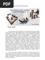 Organizarea Ergonomica