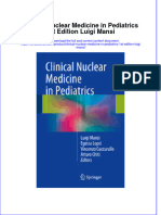 Download textbook Clinical Nuclear Medicine In Pediatrics 1St Edition Luigi Mansi ebook all chapter pdf 