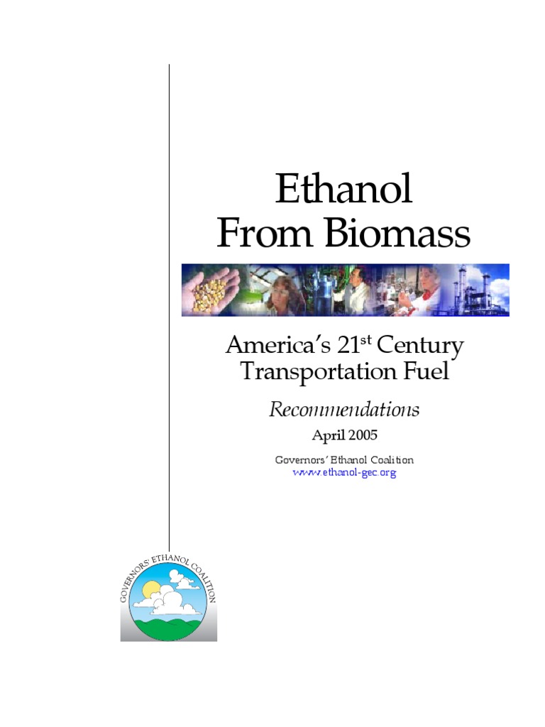 Ethanol From Biomass Rept 4-12-05 | PDF | Renewable Fuels | Renewable ...