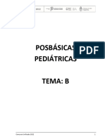 Concurso Unificado-posbasicas Pediatricas Pb - Tema b