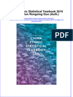 Download textbook China Ethnic Statistical Yearbook 2016 1St Edition Rongxing Guo Auth ebook all chapter pdf 